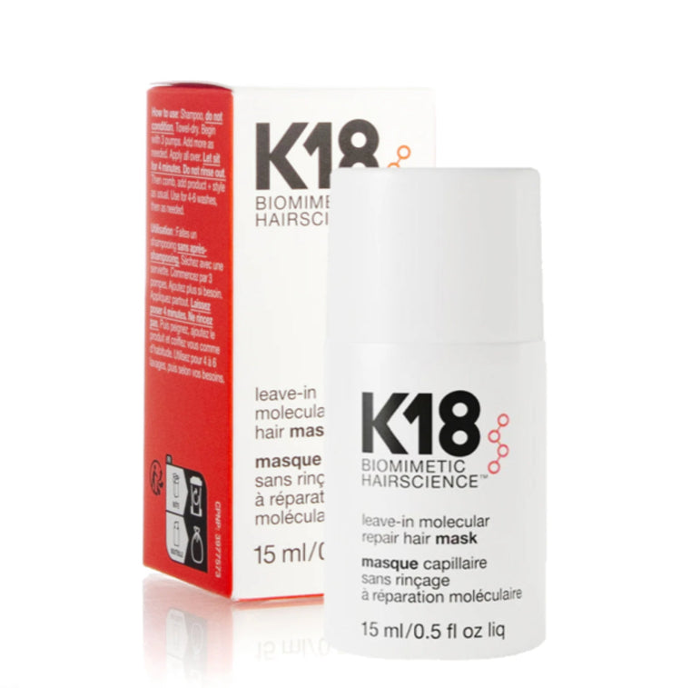 K18 Leave-In Molecular Repair Hair Mask 15ml