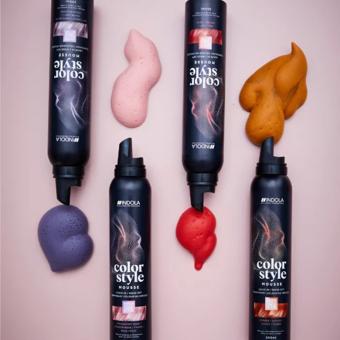 Indola Color Style Temporary Colouring Mousse 200ml