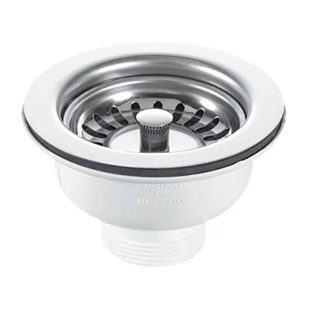Large Salon Basin Waste and Hair Catcher 90mm