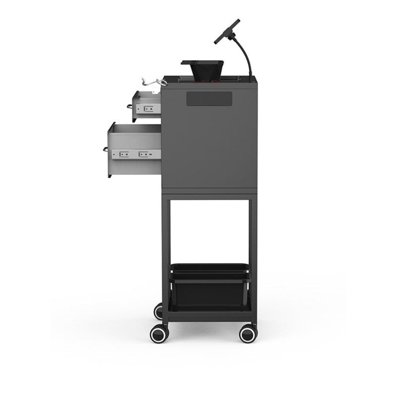 Lincoln Metal Salon Trolley - Black