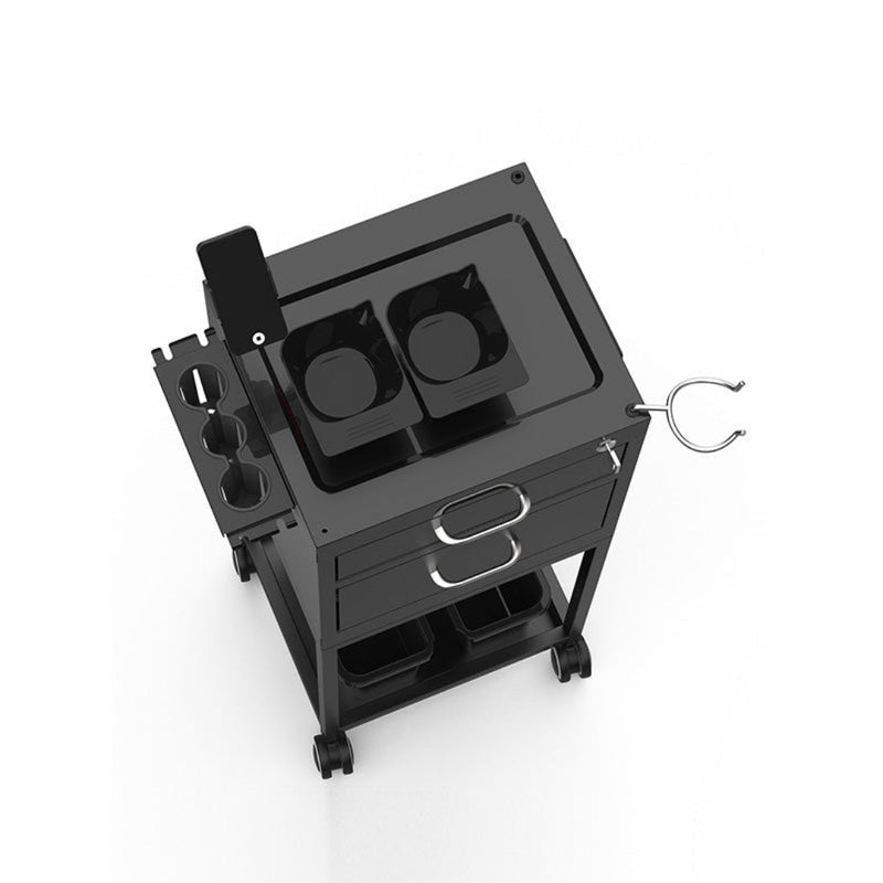 Lincoln Metal Salon Trolley - Black