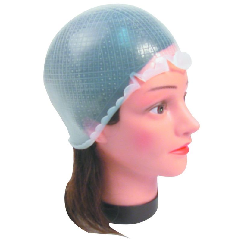 Large Silicone Streaking Cap