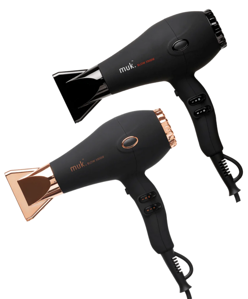 Muk Blow 3900-IR Hair Dryer Black Edition