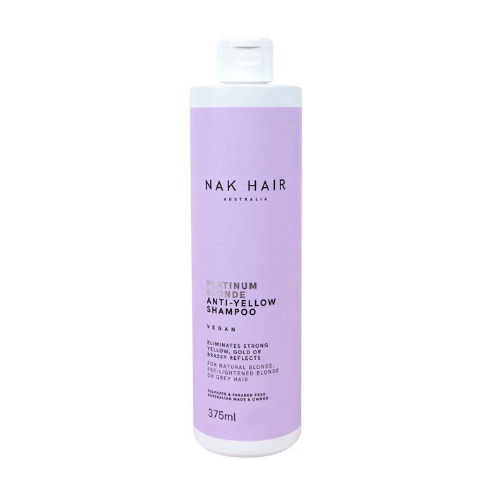 NAK Platinum Blonde Anti-Yellow Shampoo 350ml