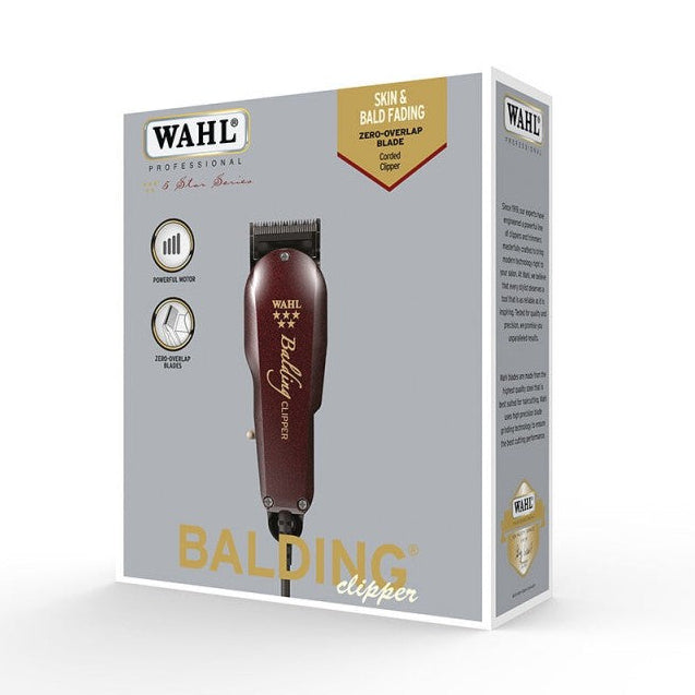Wahl balding clipper packaging on a white background