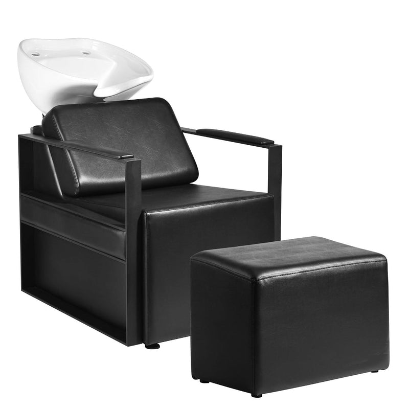 KSHE Shampoo Unit Ottoman - Black