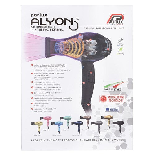 Parlux Alyon Ceramic & Ionic 2250W Hair Dryer