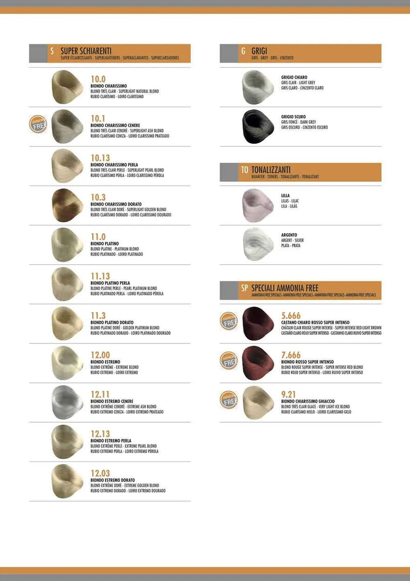 Compagnia Del Colore (CDC) Ammonia Free Permanent Colours 100g