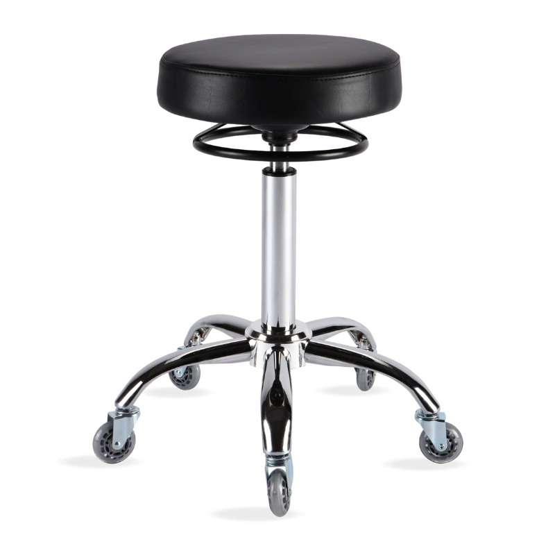 KSHE Salon Round Stool - Black