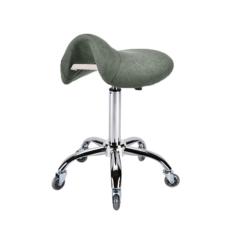 KSHE Salon Saddle Stool - Agave