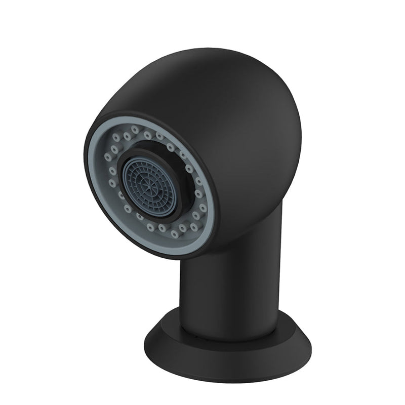 Salon Basin Shower Head - Matte Black