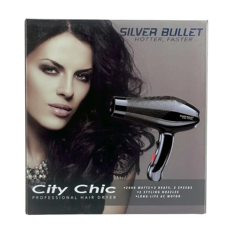 Silver Bullet City Chic Dryer 2000W – Black