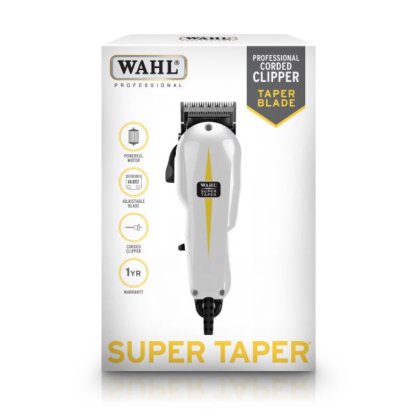 Wahl Super Taper Corded Hair Clipper – Professional Heavy‑Duty Barber Clipper
