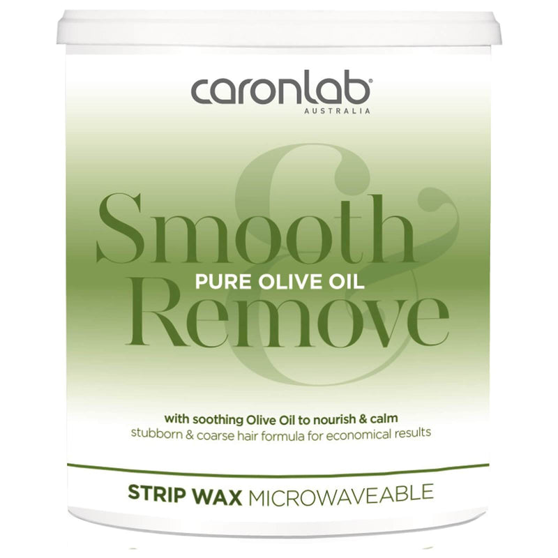 Caronlab Pure Olive Oil Strip Wax Microwaveable (800g)