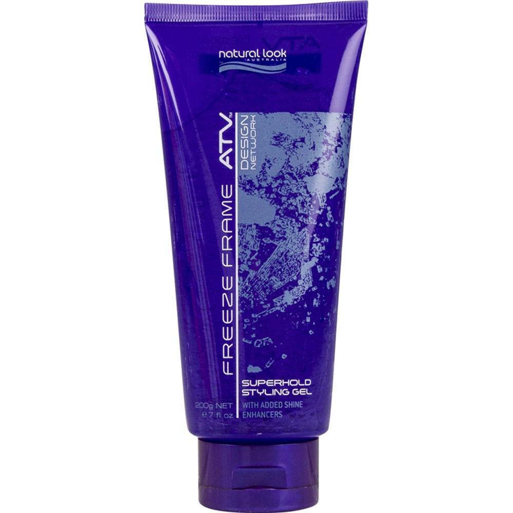 Natural Look ATV Freeze Frame Superhold Styling Gel 200g