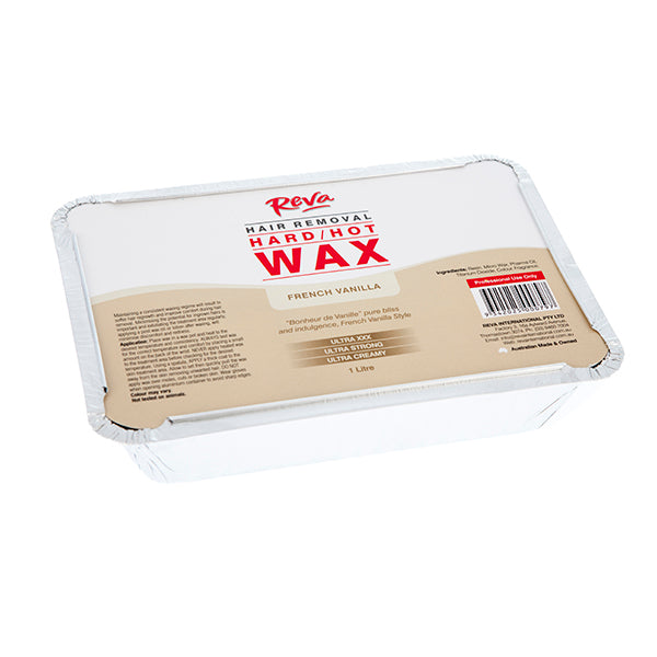 Reva French Vanilla Hard Wax 1 Litre