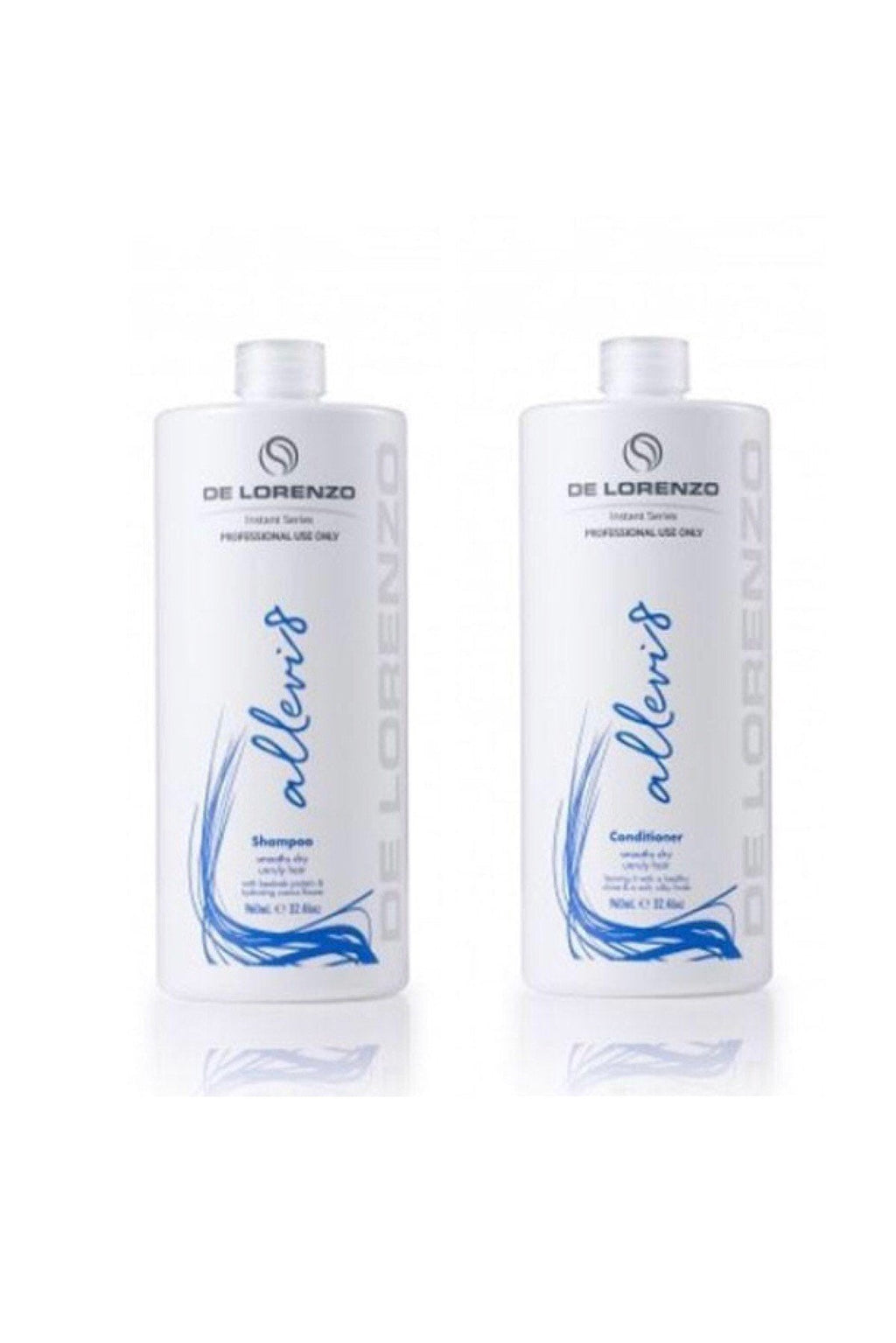 De Lorenzo Instant Allevi8 Shampoo and Conditioner Duo 960ml (With Pumps)