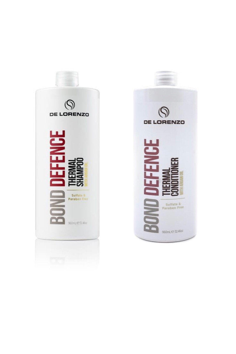 De Lorenzo  Defence Thermal Shampoo & Conditioner 960ml Duo (With Pumps)