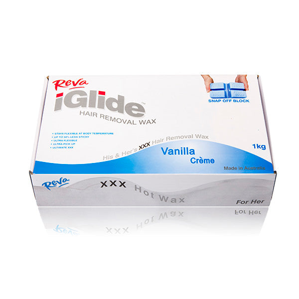 Reva iGlide Vanilla Creme Wax 1kg