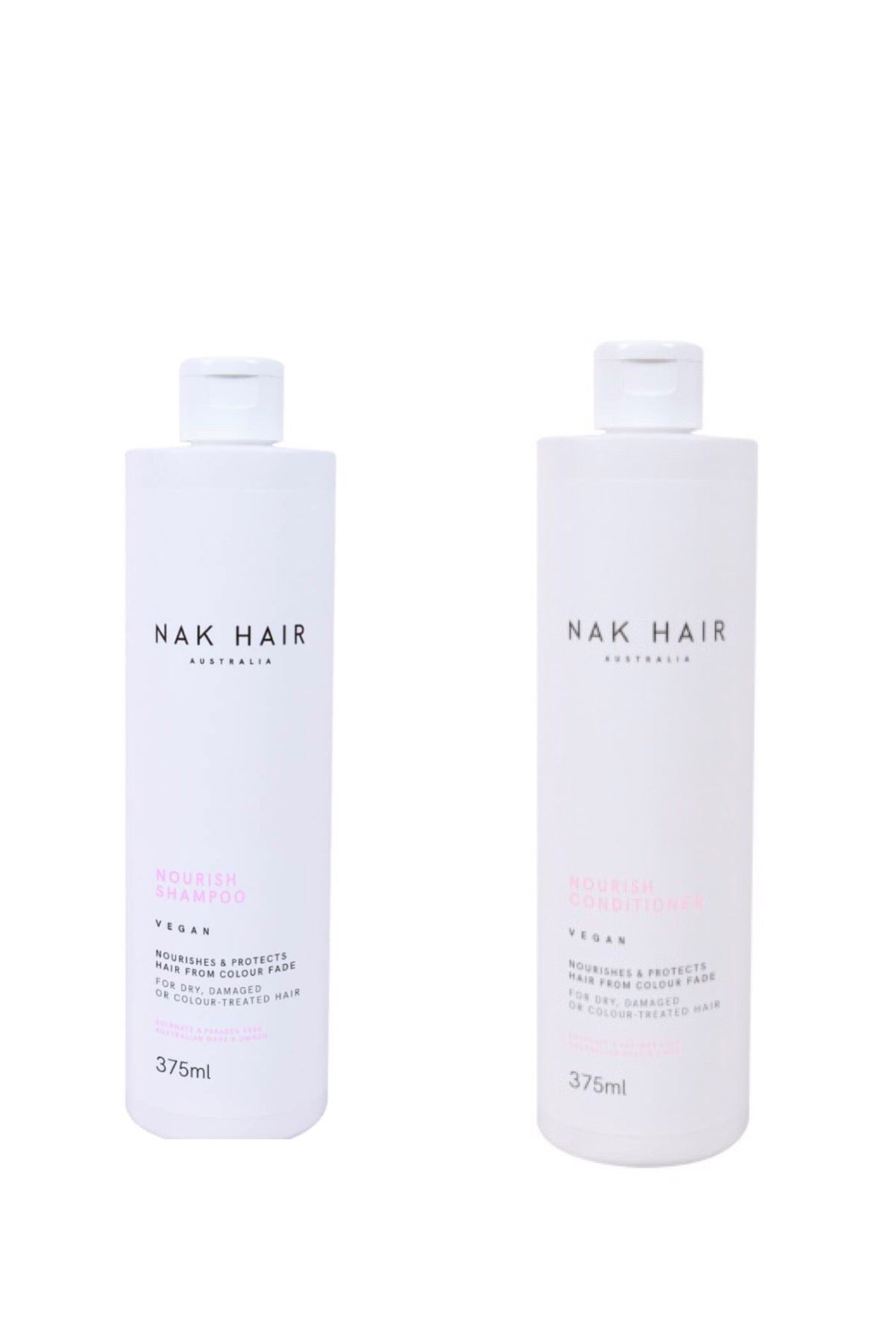 NAK Nourish Shampoo & Conditioner DUO 375ml