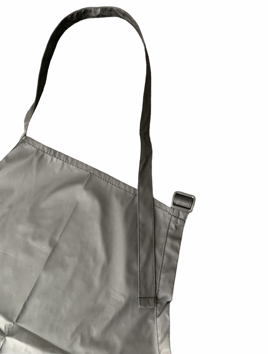 NFuzion Plain Plastic Apron - Black