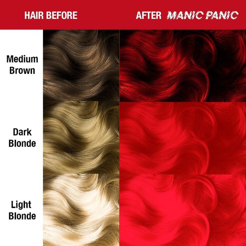 Manic Panic Pillarbox Red 118ml High Voltage® Classic Cream Formula Hair Color