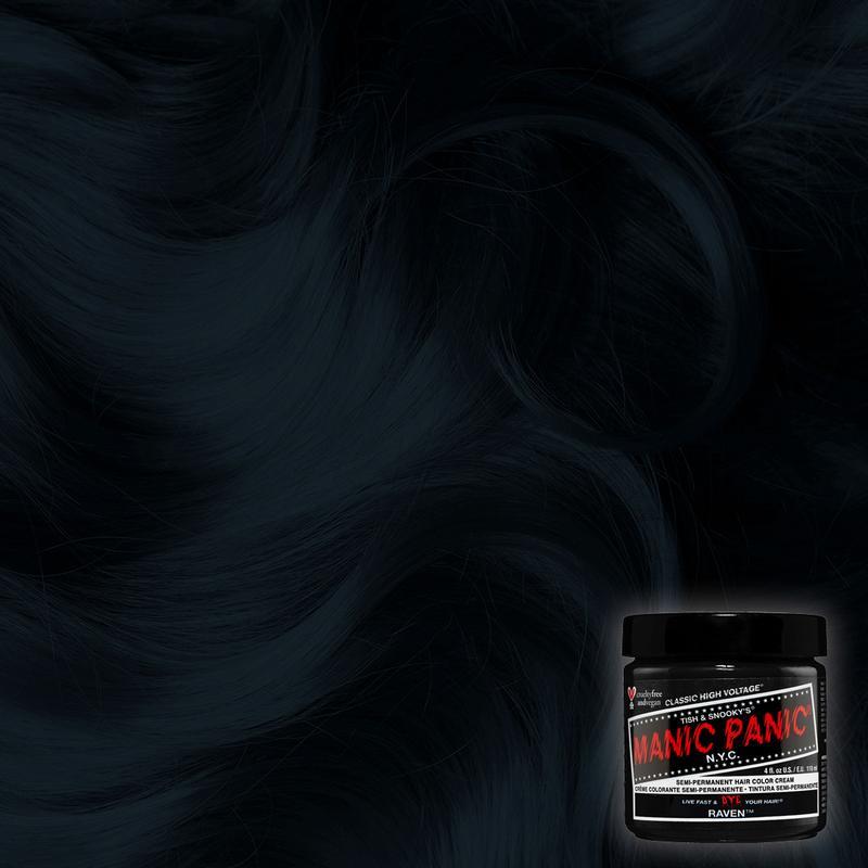 Manic Panic Raven 118ml High Voltage® Classic Cream Formula Hair Color