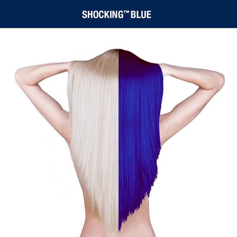 Manic Panic Shocking Blue 118ml Amplified™ Squeeze Bottle Formula Hair Color