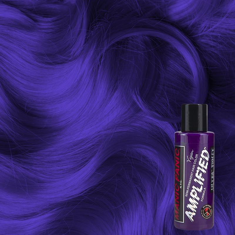 Manic Panic Ultra Violet 118ml Amplified™ Squeeze Bottle Formula Hair Color
